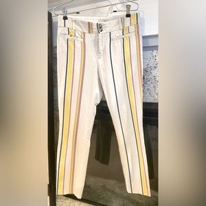 Anthropologie Essential Slim Crop Pant